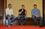 Aamir Khan, Siddharth Roy Kapoor, Nitesh Tiwari at Dangal launch in Mumbai on 4th July 2016